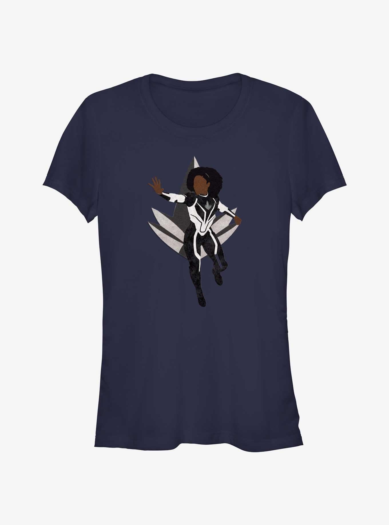 Marvel The Marvels Photon Silhouette Girls T-Shirt, , hi-res