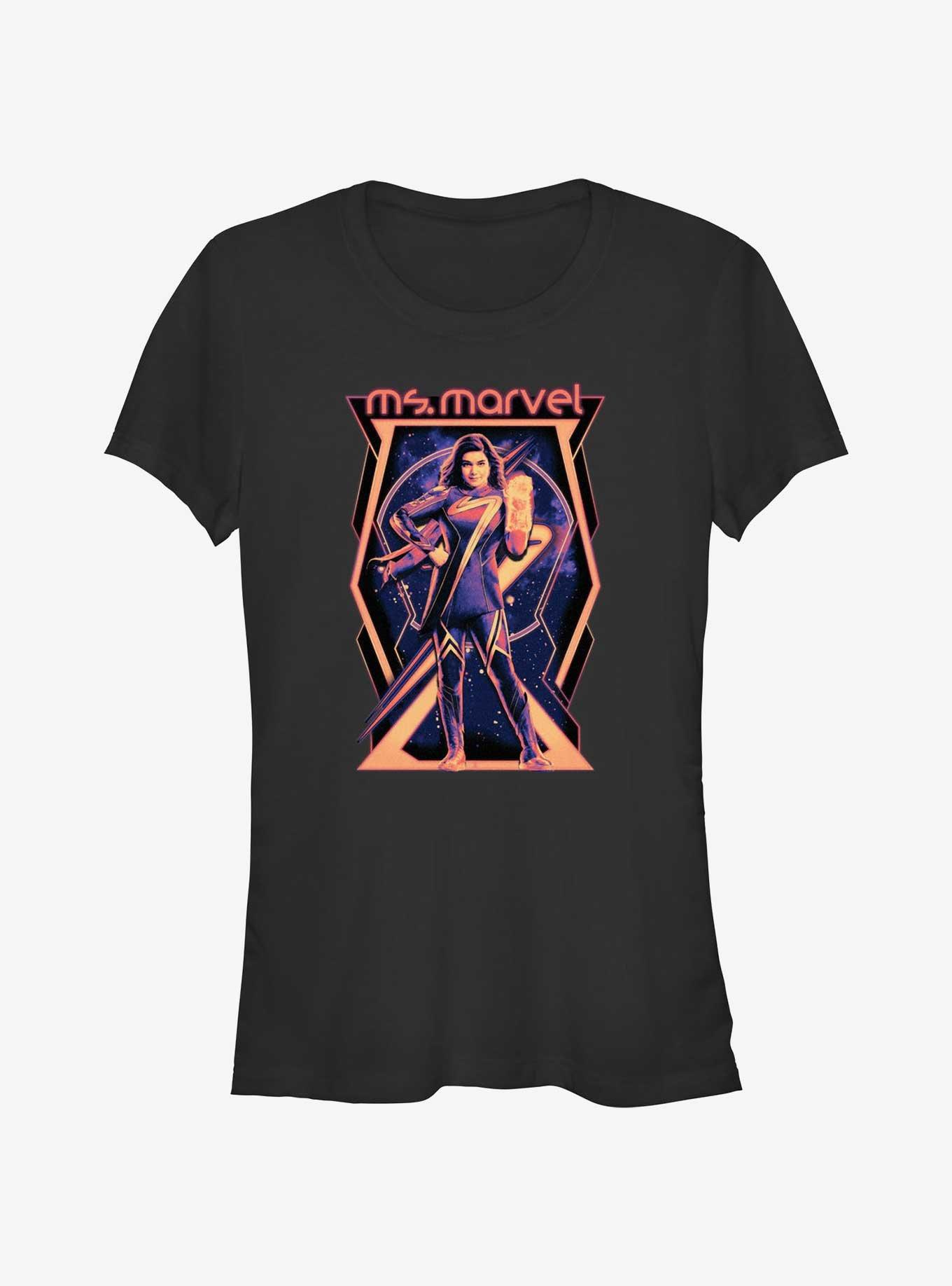 Marvel The Marvels Ms. Marvel Poster Girls T-Shirt