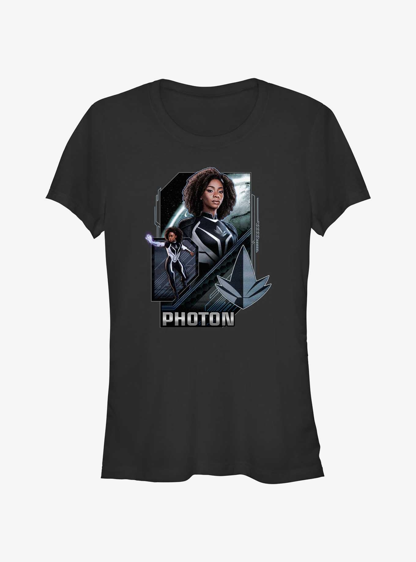 Marvel The Marvels Photon Badge Girls T-Shirt, , hi-res