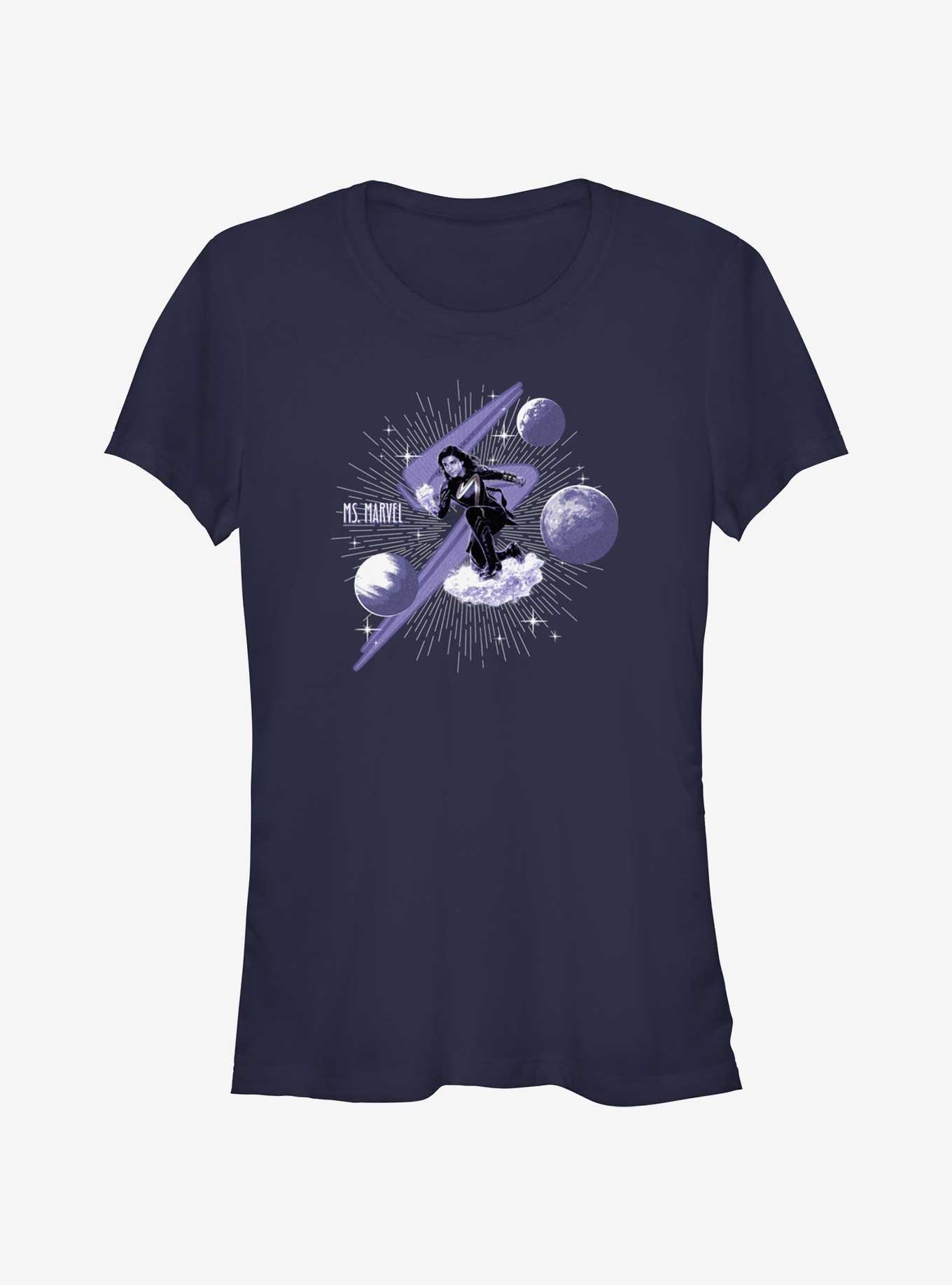 Marvel The Marvels Ms. Marvel Interplanetary Girls T-Shirt