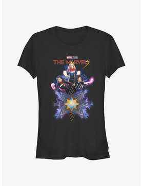 Marvel The Marvels Fabulous Marvels Girls T-Shirt Hot Topic Web Exclusive, , hi-res