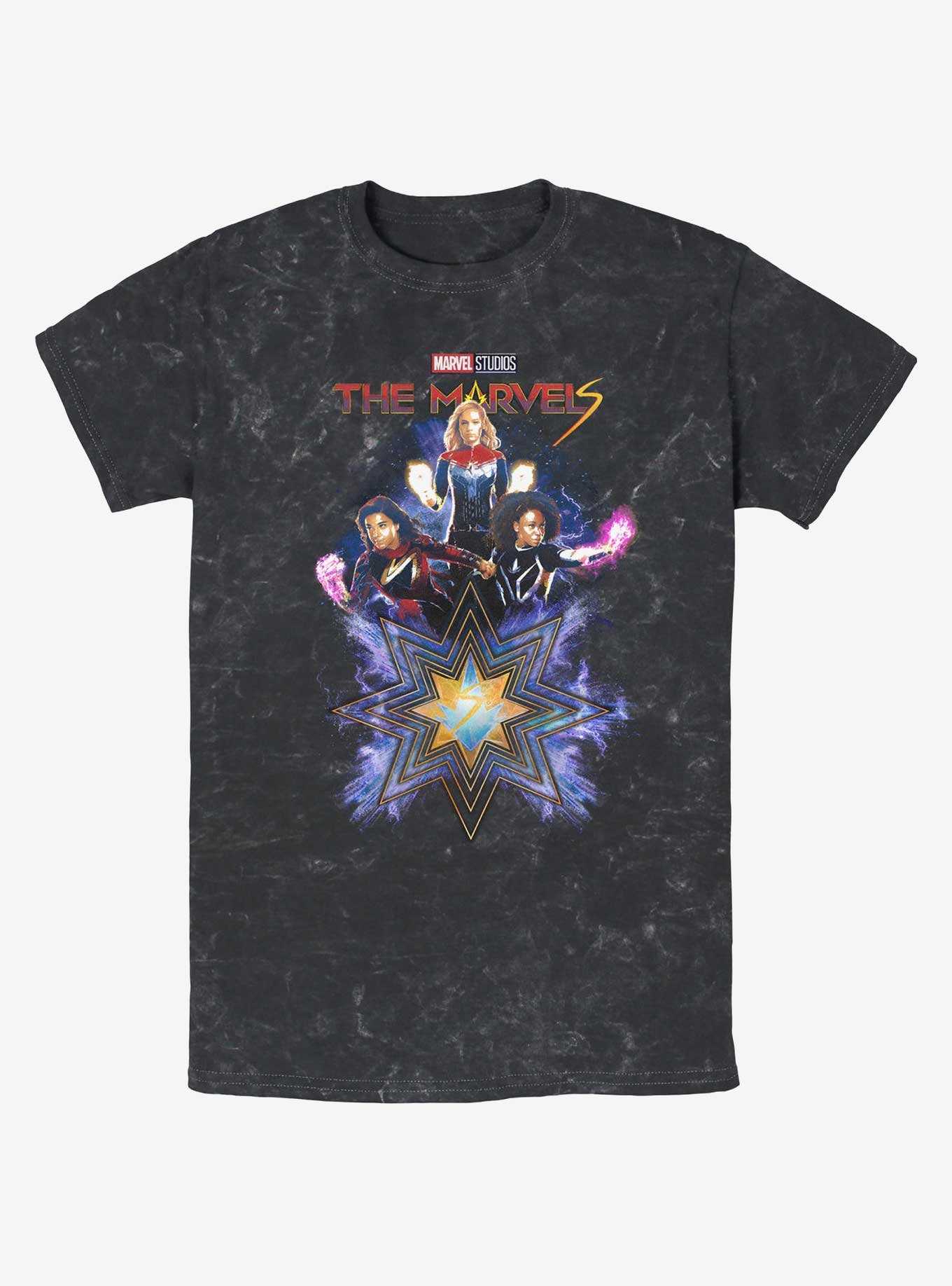 Marvel The Marvels Fabulous Marvels Mineral Wash T-Shirt Hot Topic Web Exclusive, , hi-res