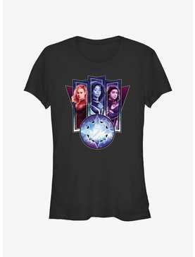 Marvel The Marvels Trio Logo Girls T-Shirt, , hi-res