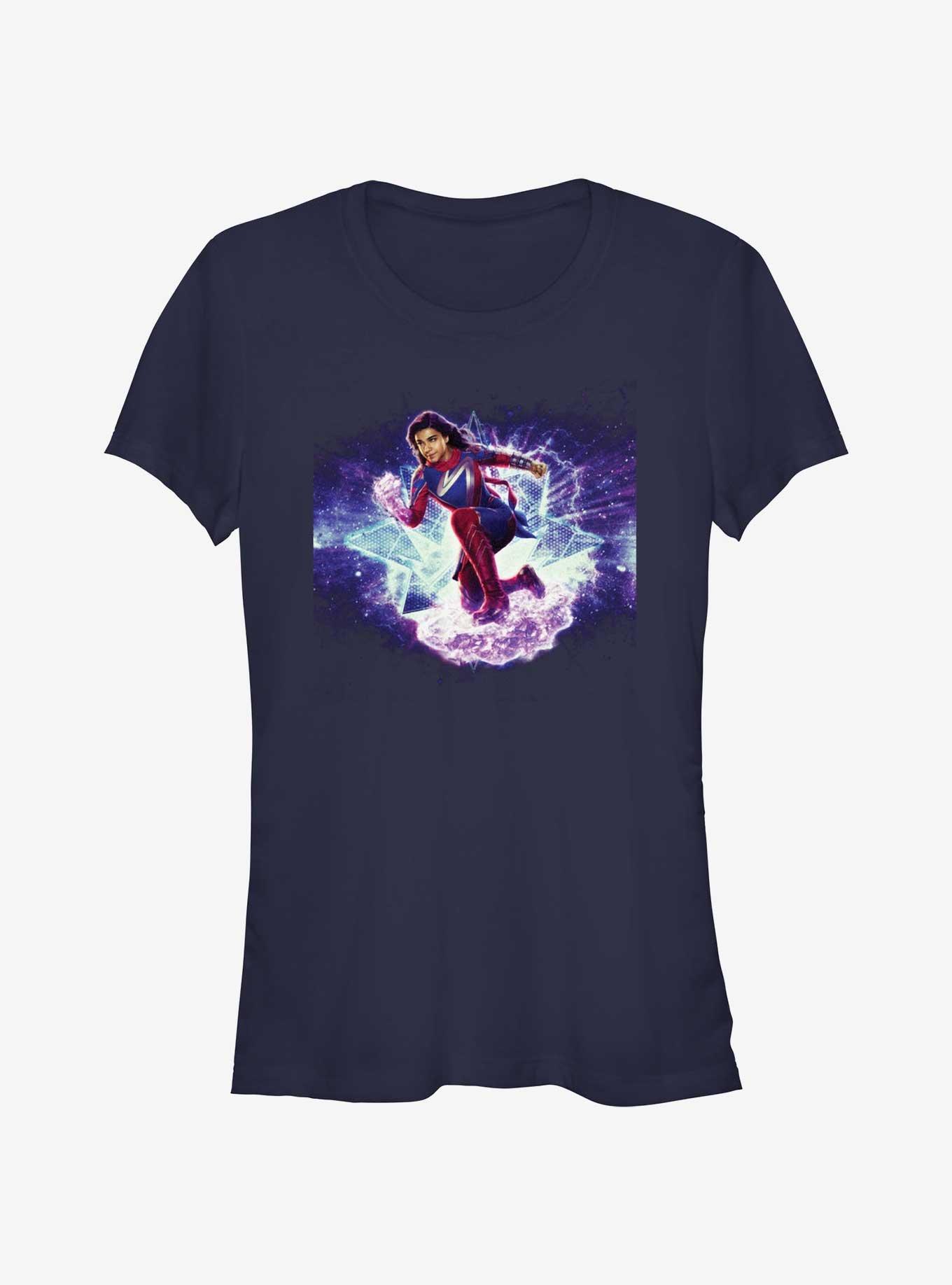 Marvel The Marvels Galactic Hero Ms. Marvel Girls T-Shirt, , hi-res