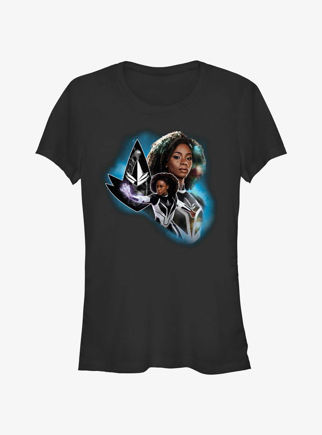 Marvel The Marvels Photon Hero Bust Girls T-Shirt, , hi-res