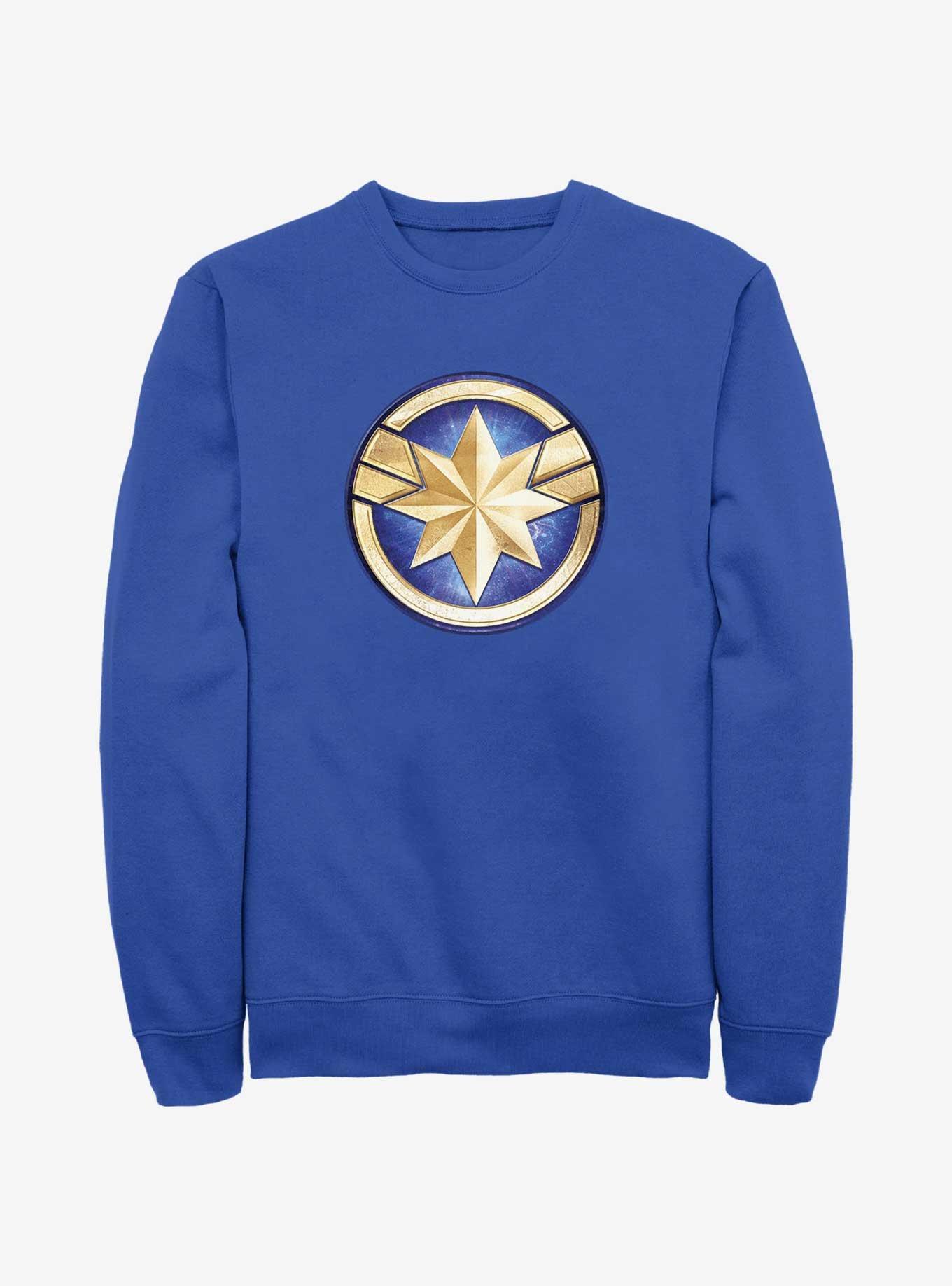 Marvel The Marvels Captain Marvel Logo Sweatshirt, , hi-res