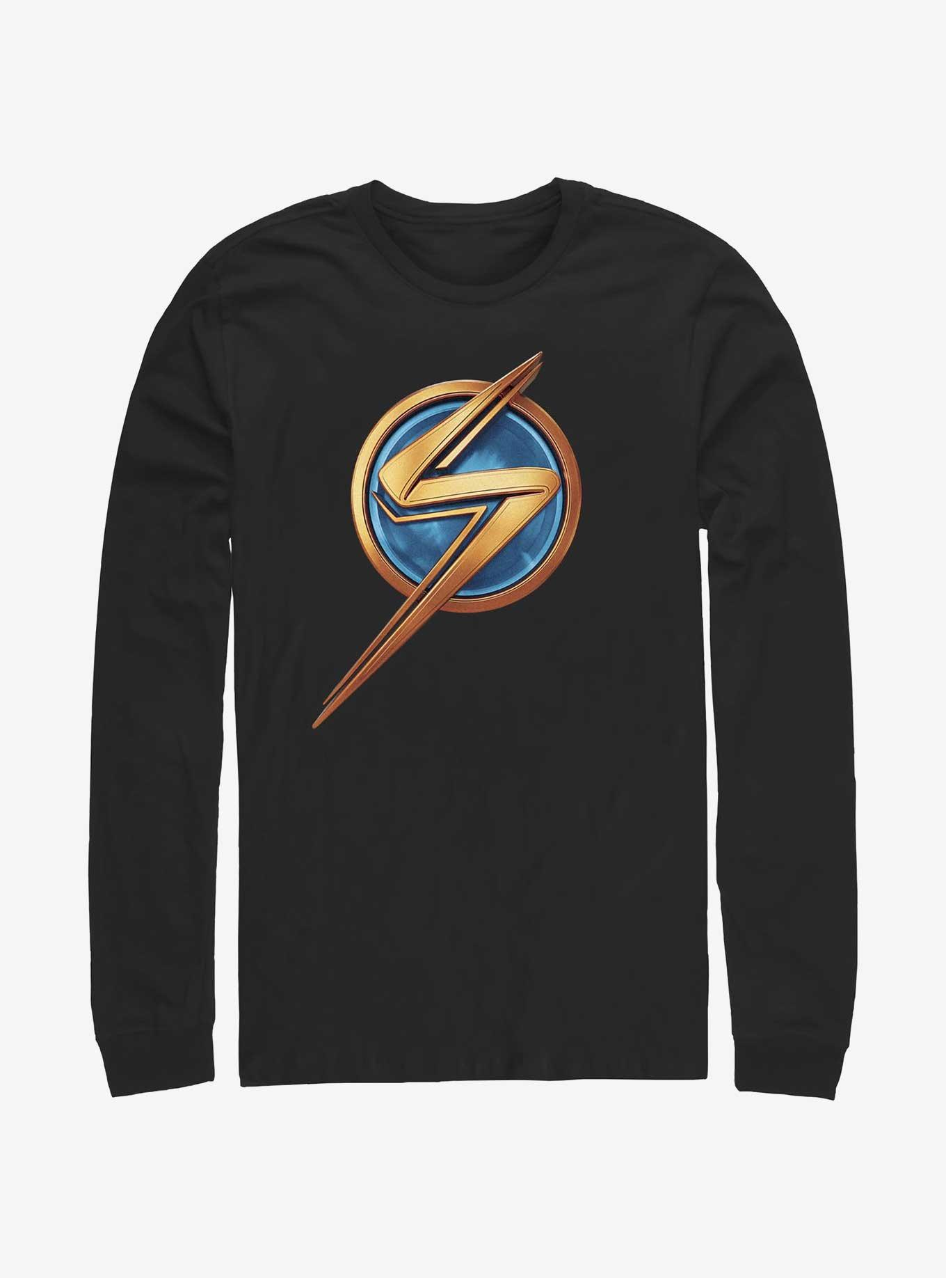 Marvel The Marvels Ms. Marvel Logo Long-Sleeve T-Shirt, , hi-res