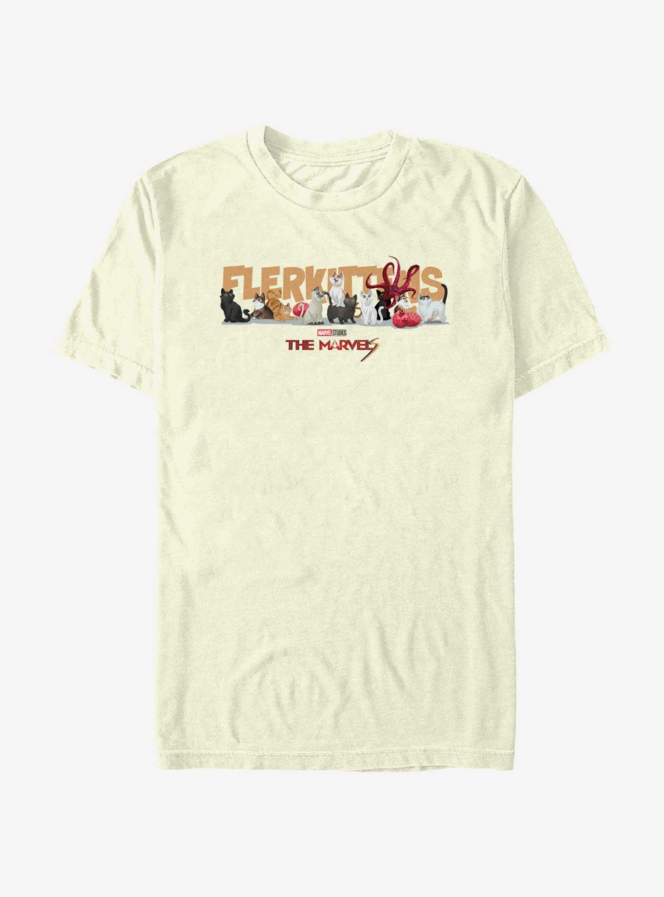 Marvel The Marvels Flerkittens T-Shirt, NATURAL, hi-res
