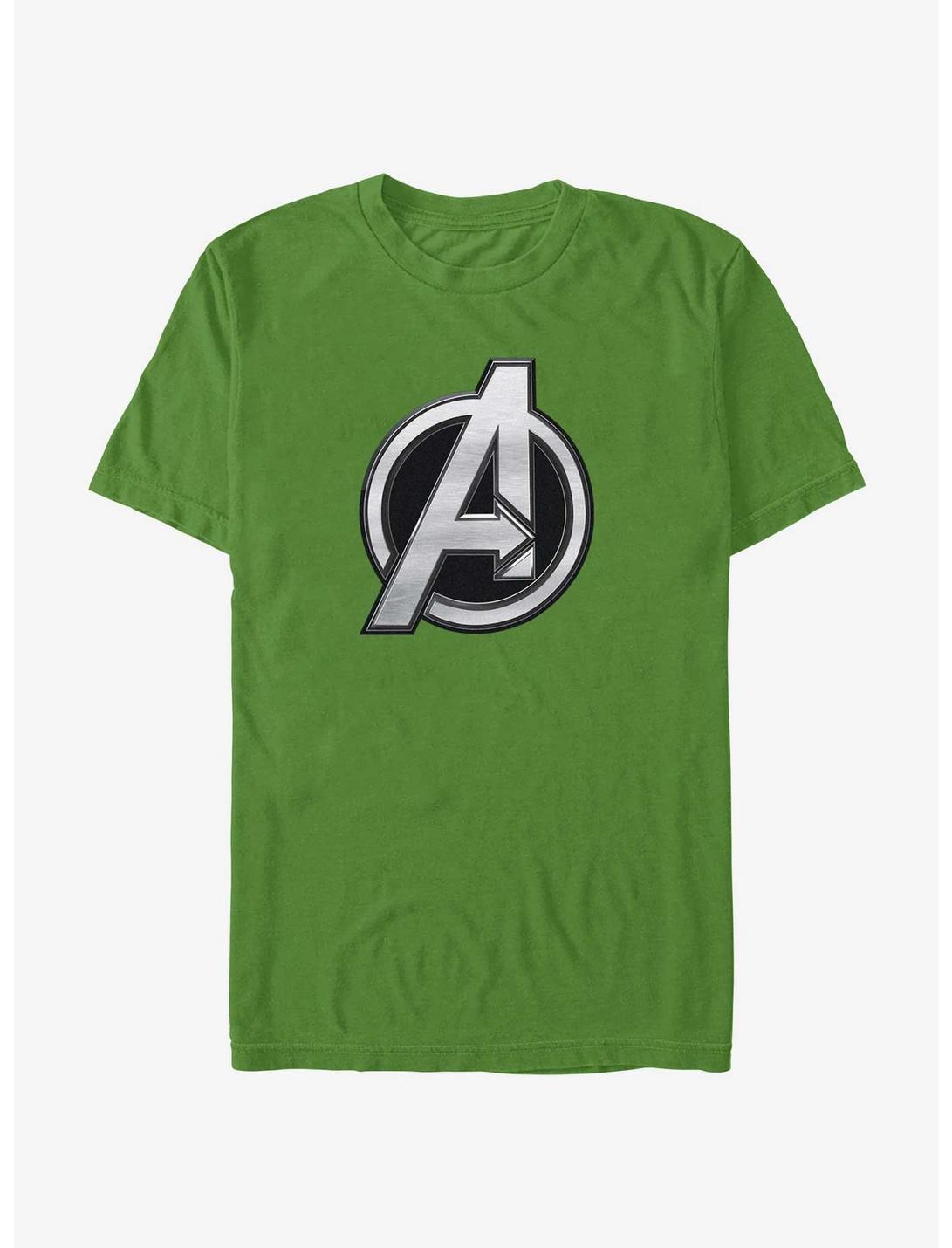 Marvel The Marvels Avengers Logo T-Shirt, KELLY, hi-res