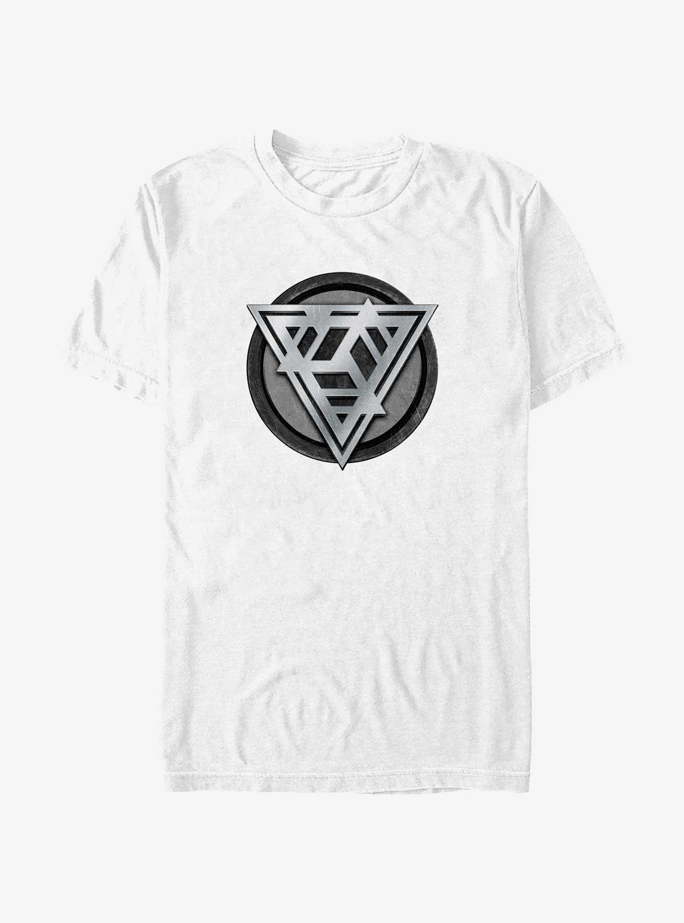 Marvel The Marvels Kree Empire Logo T-Shirt, WHITE, hi-res