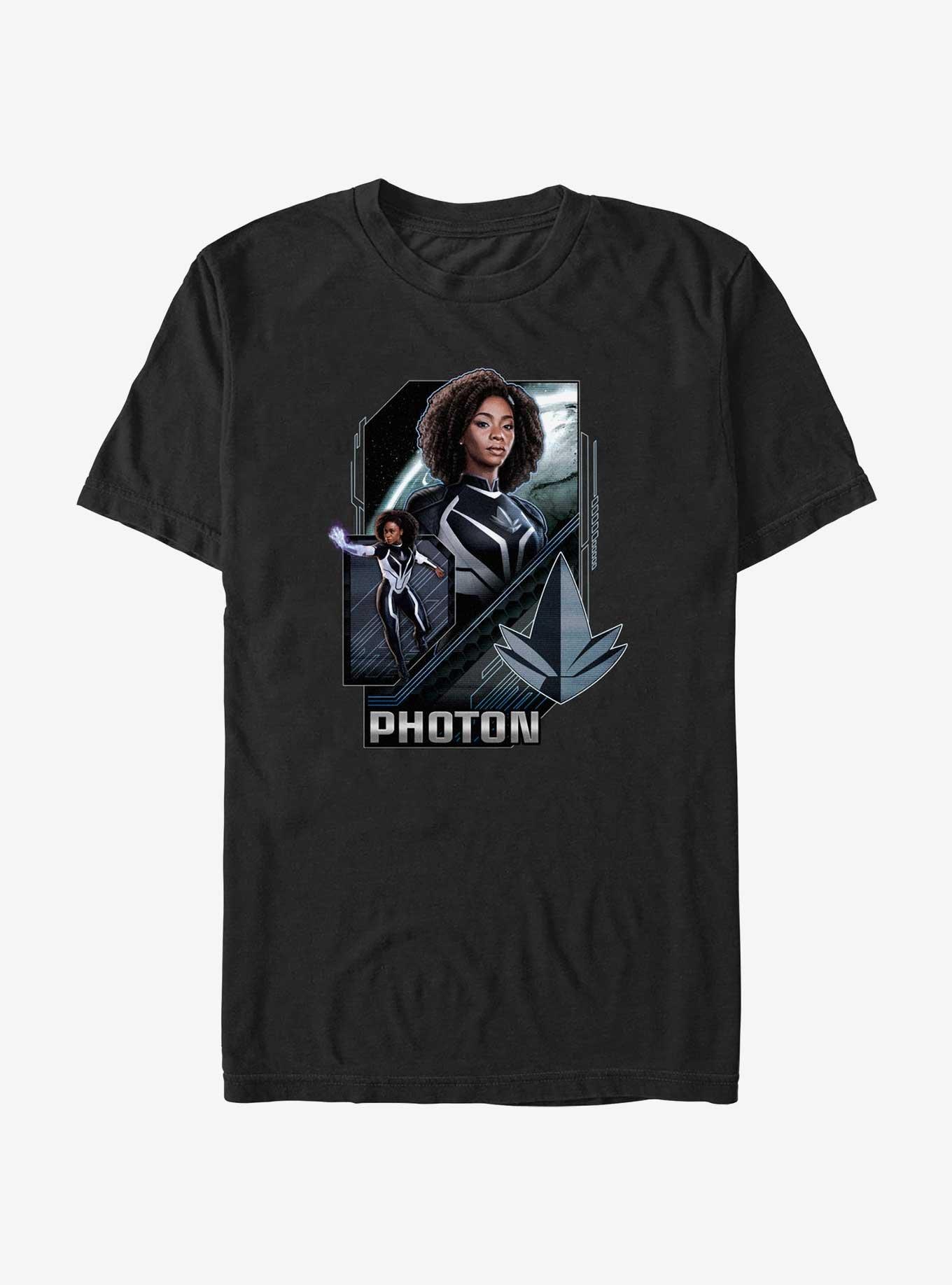 Marvel The Marvels Photon Badge T-Shirt, , hi-res