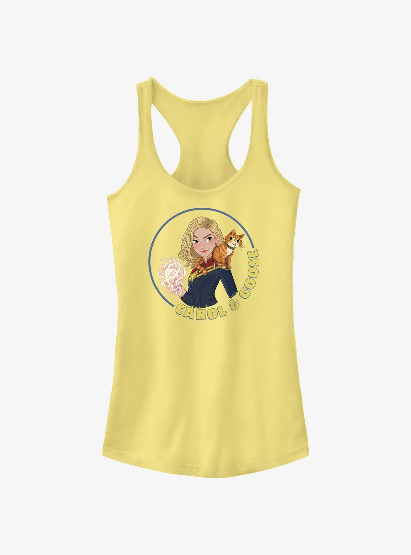 Marvel The Marvels Carol And Goose Girls Tank