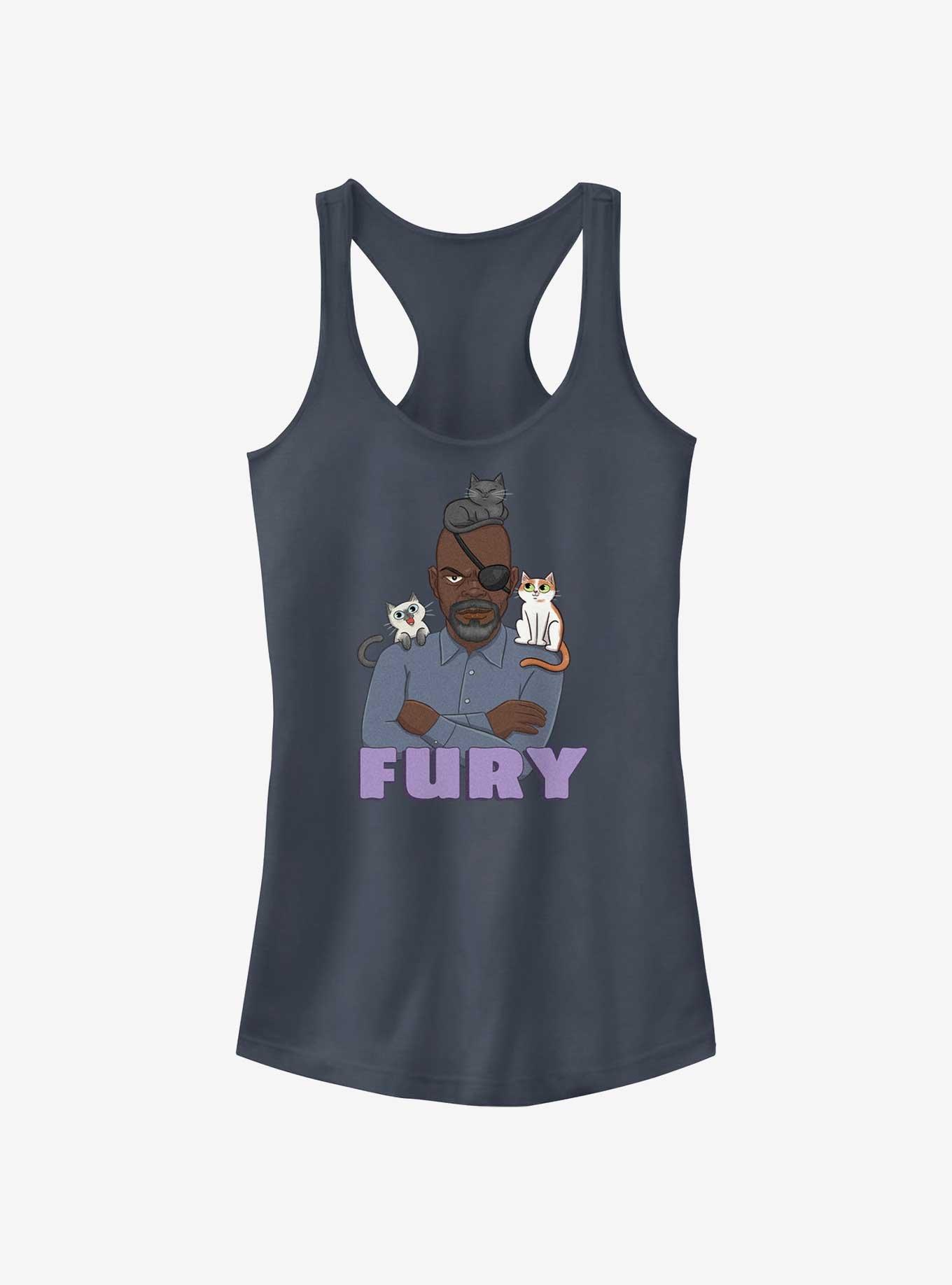 Marvel The Marvels Flerken Fury Girls Tank, INDIGO, hi-res