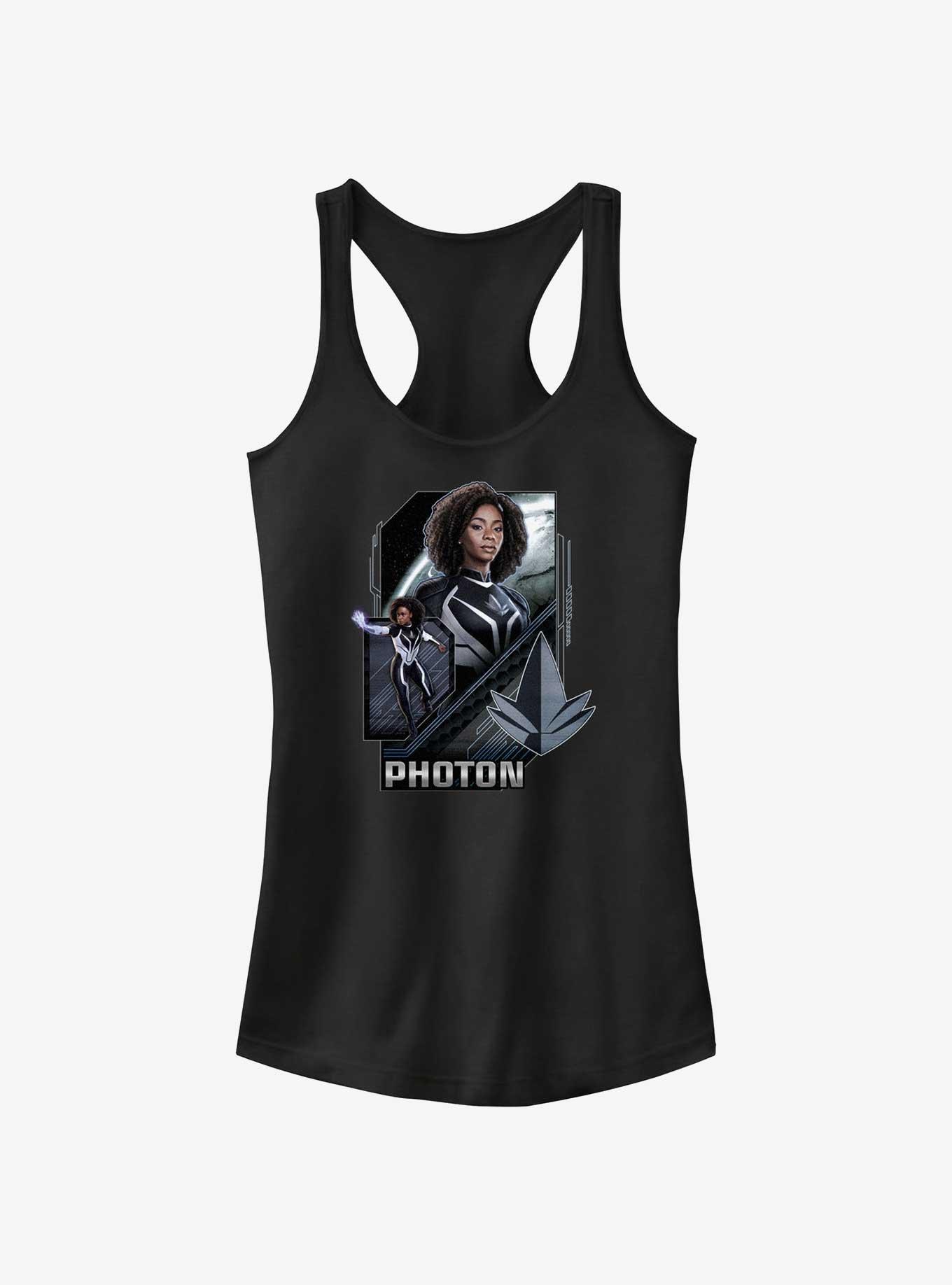 Marvel The Marvels Photon Badge Girls Tank, , hi-res