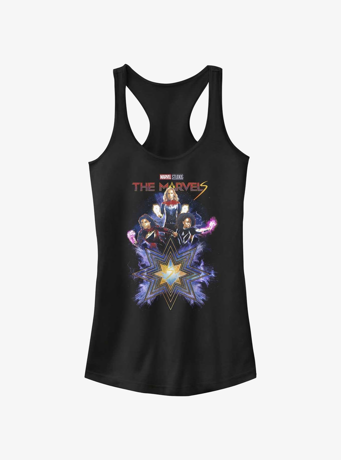 Marvel The Marvels Fabulous Marvels Girls Tank Hot Topic Web Exclusive