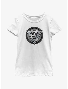 Marvel The Marvels Kree Empire Logo Youth Girls T-Shirt, , hi-res