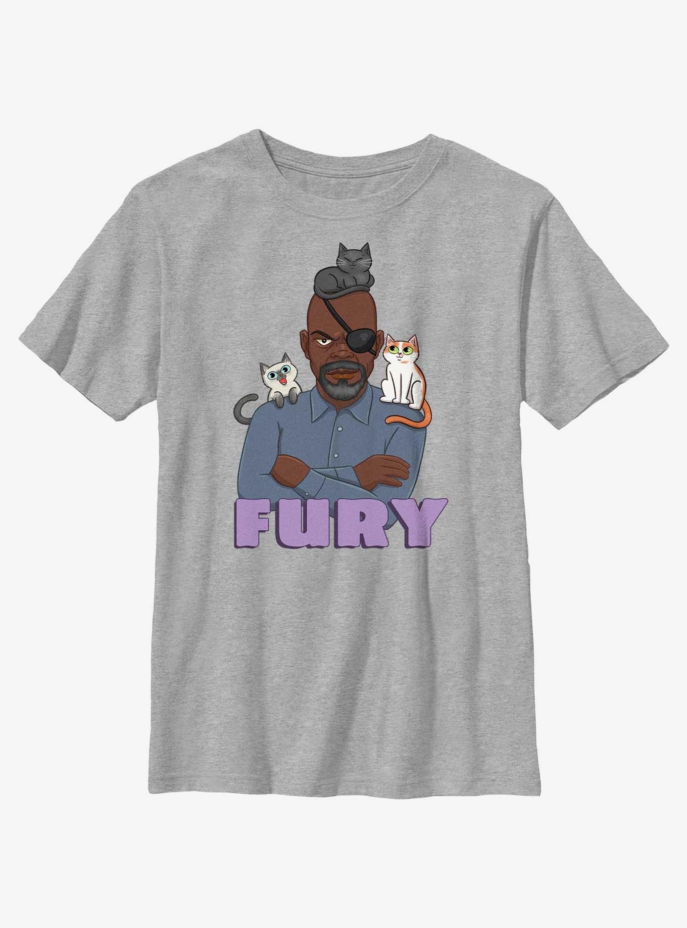 Marvel The Marvels Flerken Fury Youth T-Shirt, , hi-res