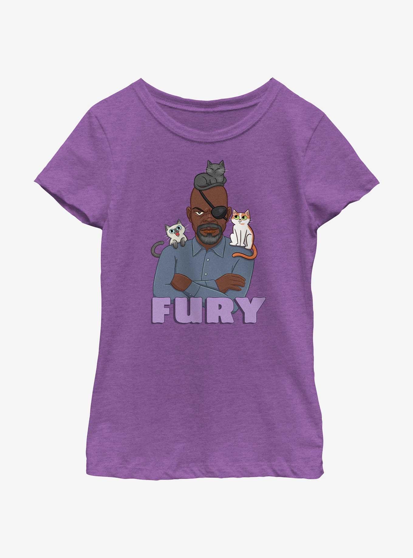 Marvel The Marvels Flerken Fury Youth Girls T-Shirt, , hi-res