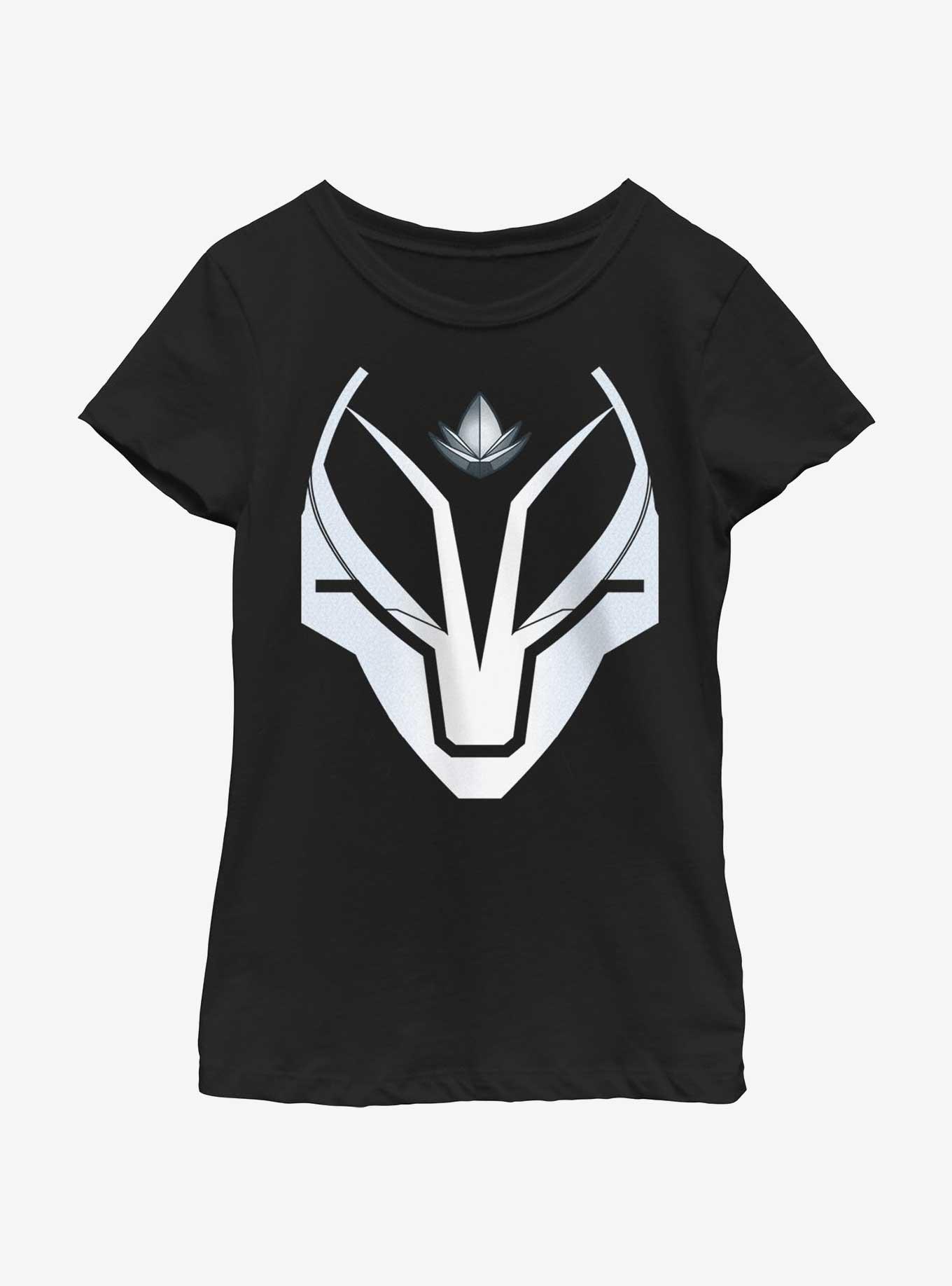 Marvel The Marvels Photon Costume Youth Girls T-Shirt, BLACK, hi-res