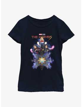 Marvel The Marvels Fabulous Marvels Youth Girls T-Shirt BoxLunch Web Exclusive, , hi-res
