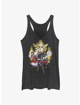 Marvel The Marvels Splatter Power Womens Tank Top BoxLunch Web Exclusive, , hi-res
