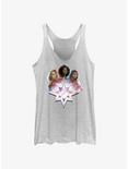 Marvel The Marvels Glitched Hero Womens Tank Top, WHITE HTR, hi-res