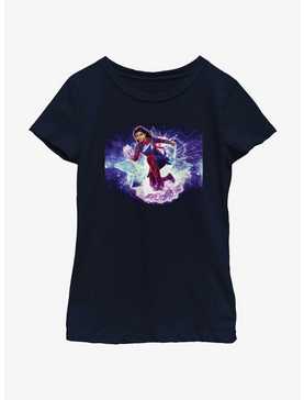 Marvel The Marvels Galactic Hero Ms. Marvel Youth Girls T-Shirt, , hi-res