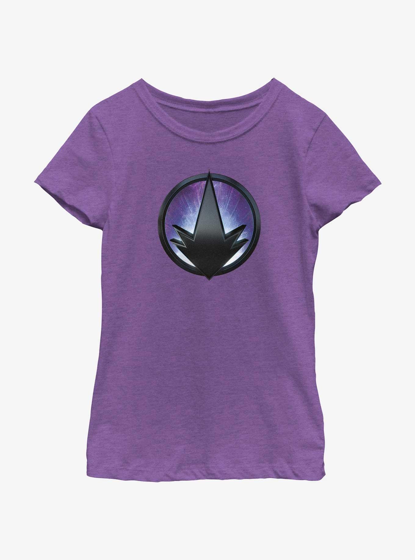 Marvel The Marvels Photon Badge Logo Youth Girls T-Shirt, , hi-res