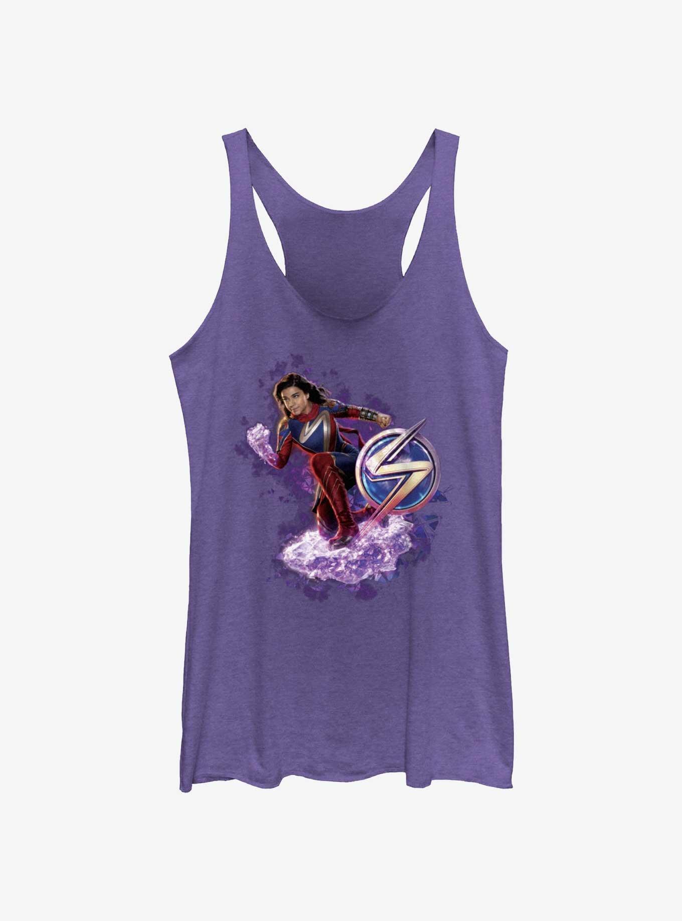 Marvel The Marvels Ms. Marvel Hero Pose Womens Tank Top, , hi-res