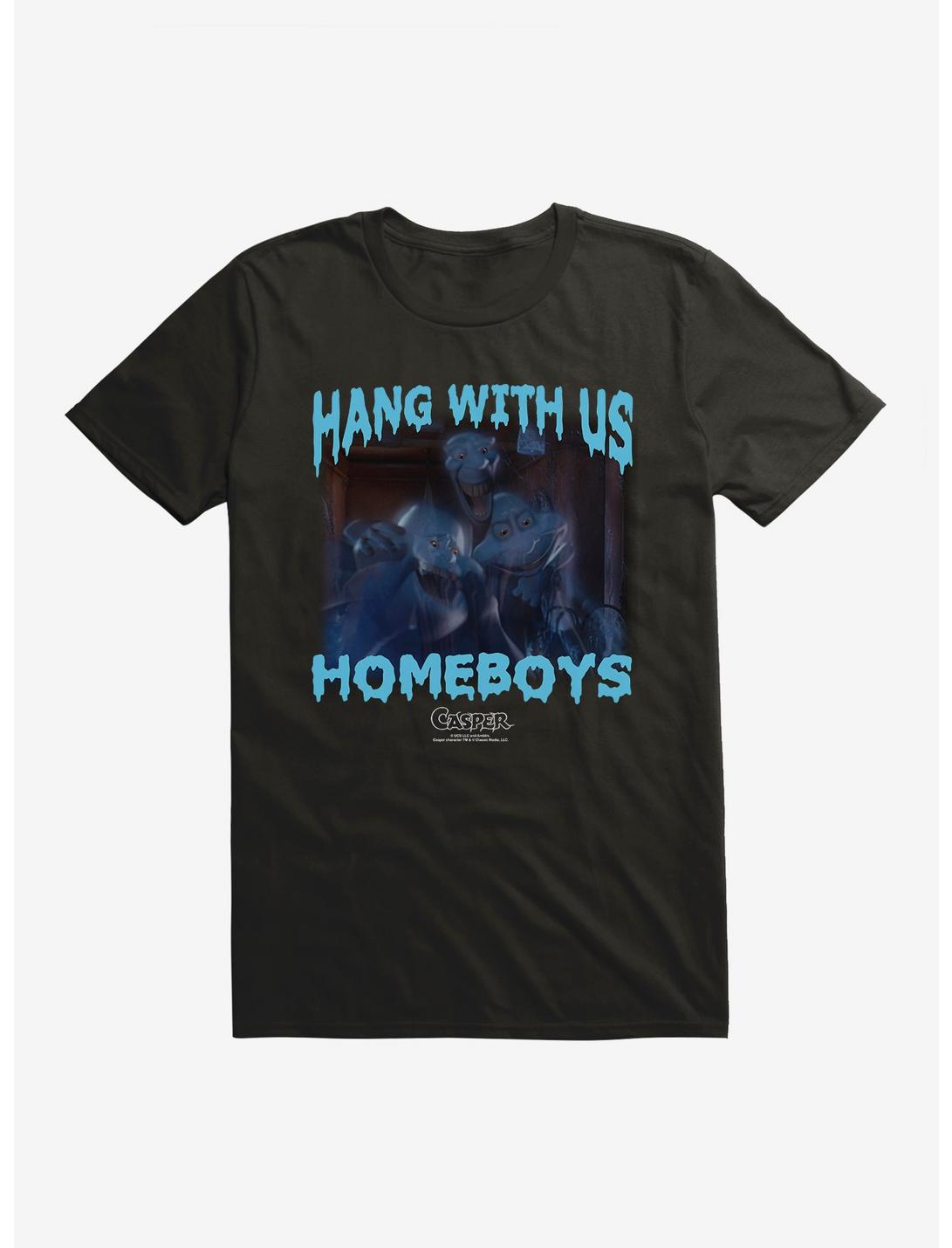 Casper Hang With Us Homeboys T-Shirt, BLACK, hi-res