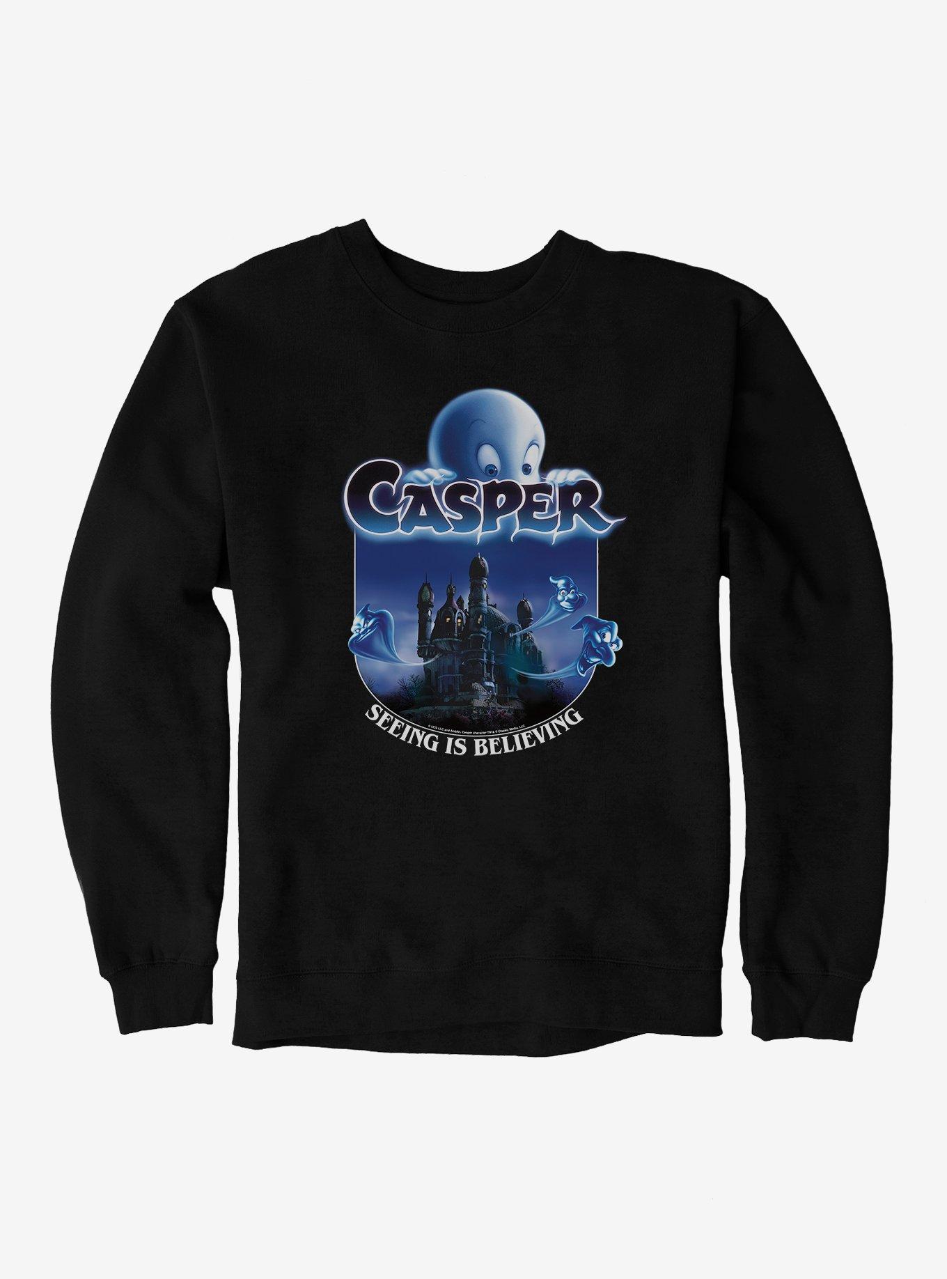 Casper Film Castle Poster Sweatshirt, BLACK, hi-res