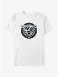 Marvel The Marvels Kree Empire Logo T-Shirt, WHITE, hi-res