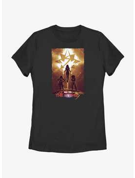 Marvel The Marvels Rising Heroes Poster Womens T-Shirt, , hi-res