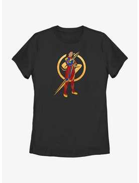Marvel The Marvels Ms. Marvel Silhouette Womens T-Shirt, , hi-res