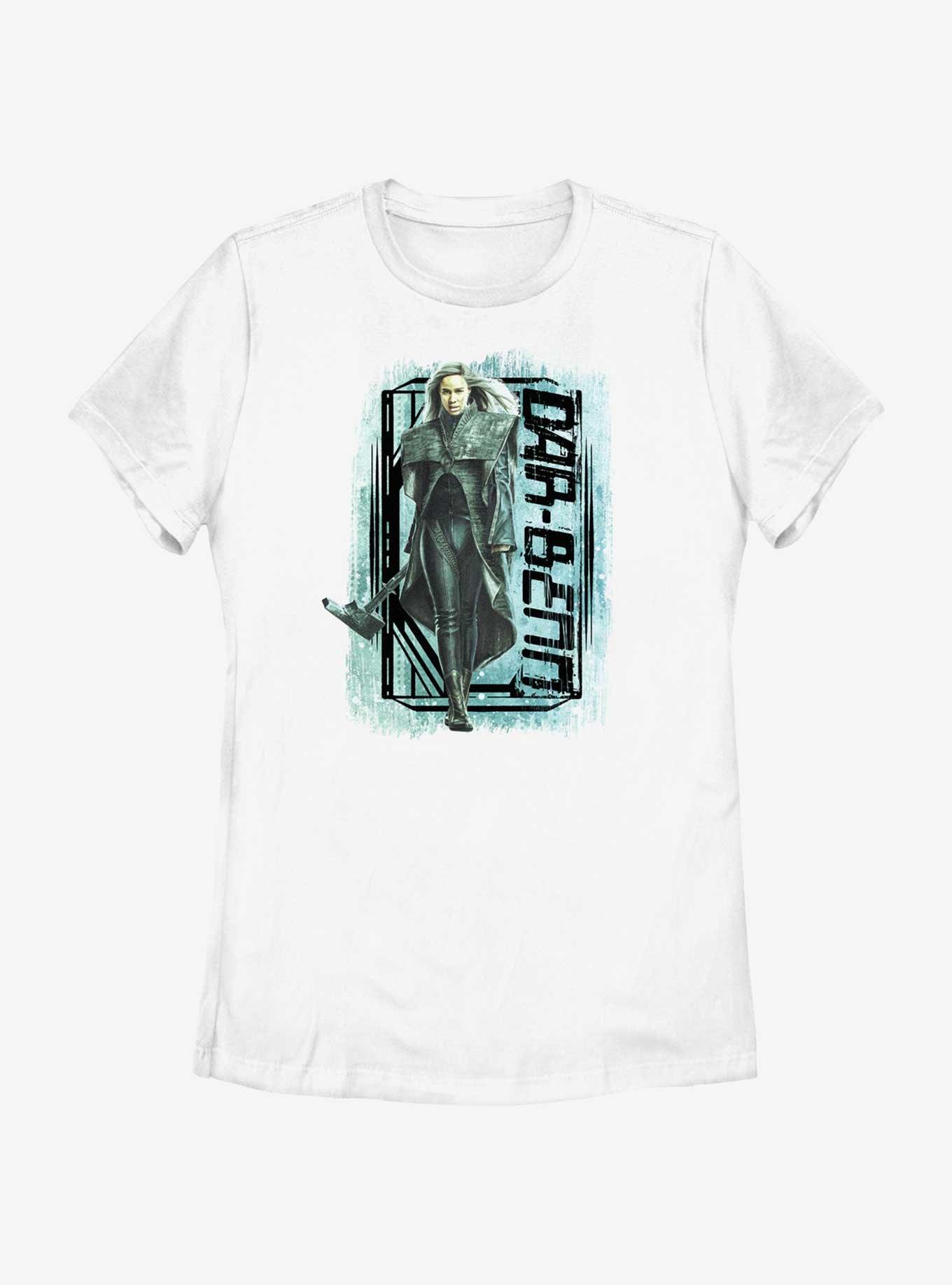 Marvel The Marvels Dar-Benn Poster Womens T-Shirt, WHITE, hi-res