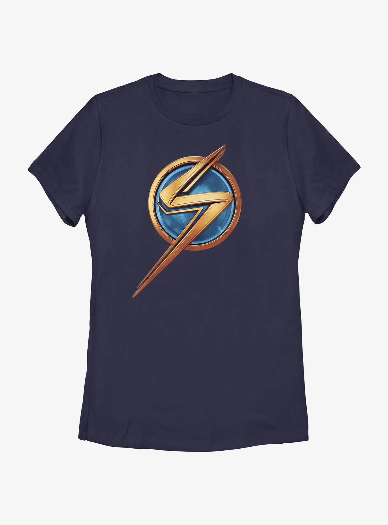 Marvel The Marvels Ms. Marvel Logo Womens T-Shirt, , hi-res
