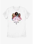 Marvel The Marvels Glitched Hero Womens T-Shirt, WHITE, hi-res