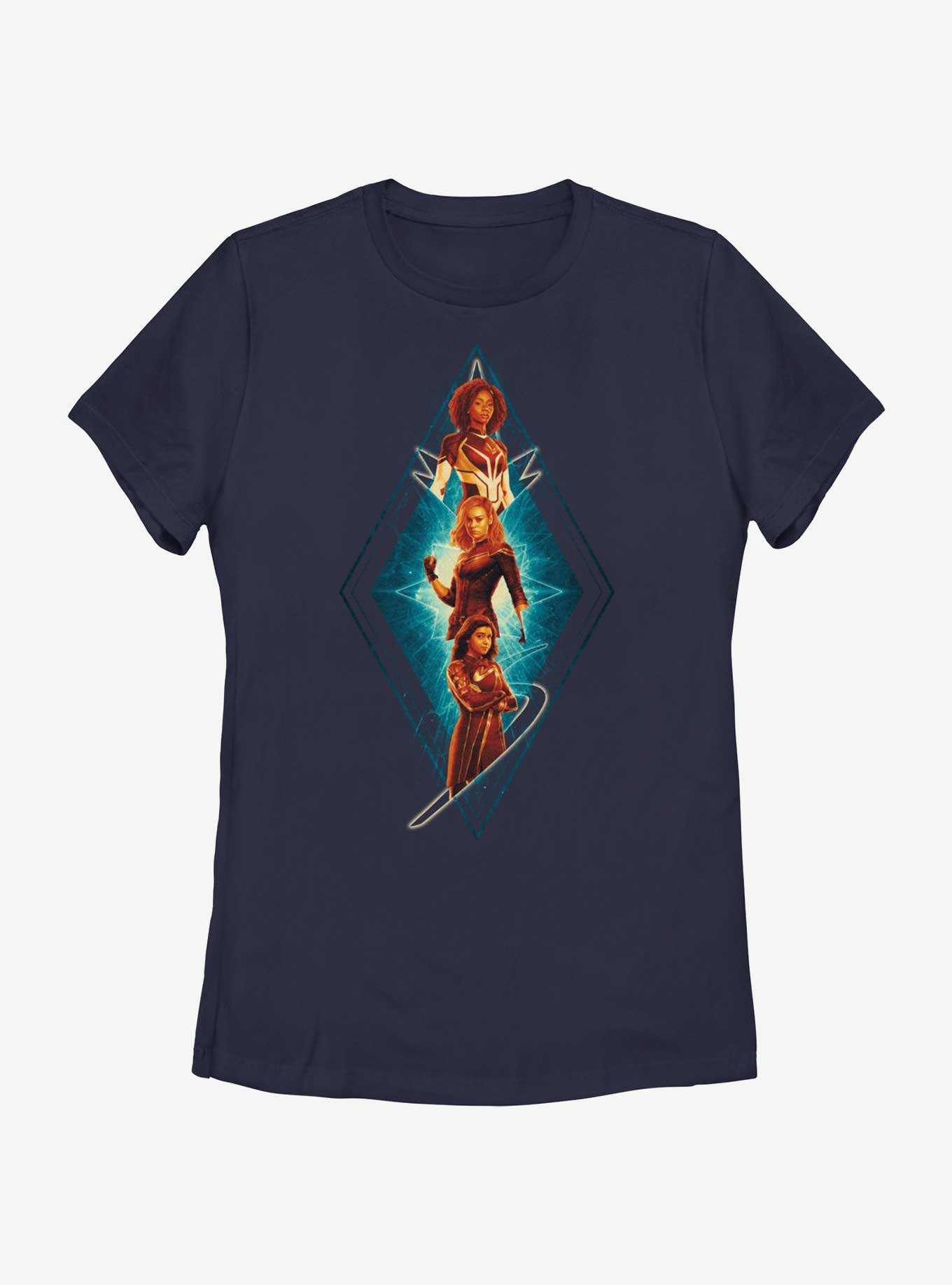 Marvel The Marvels Totem Team Womens T-Shirt, , hi-res