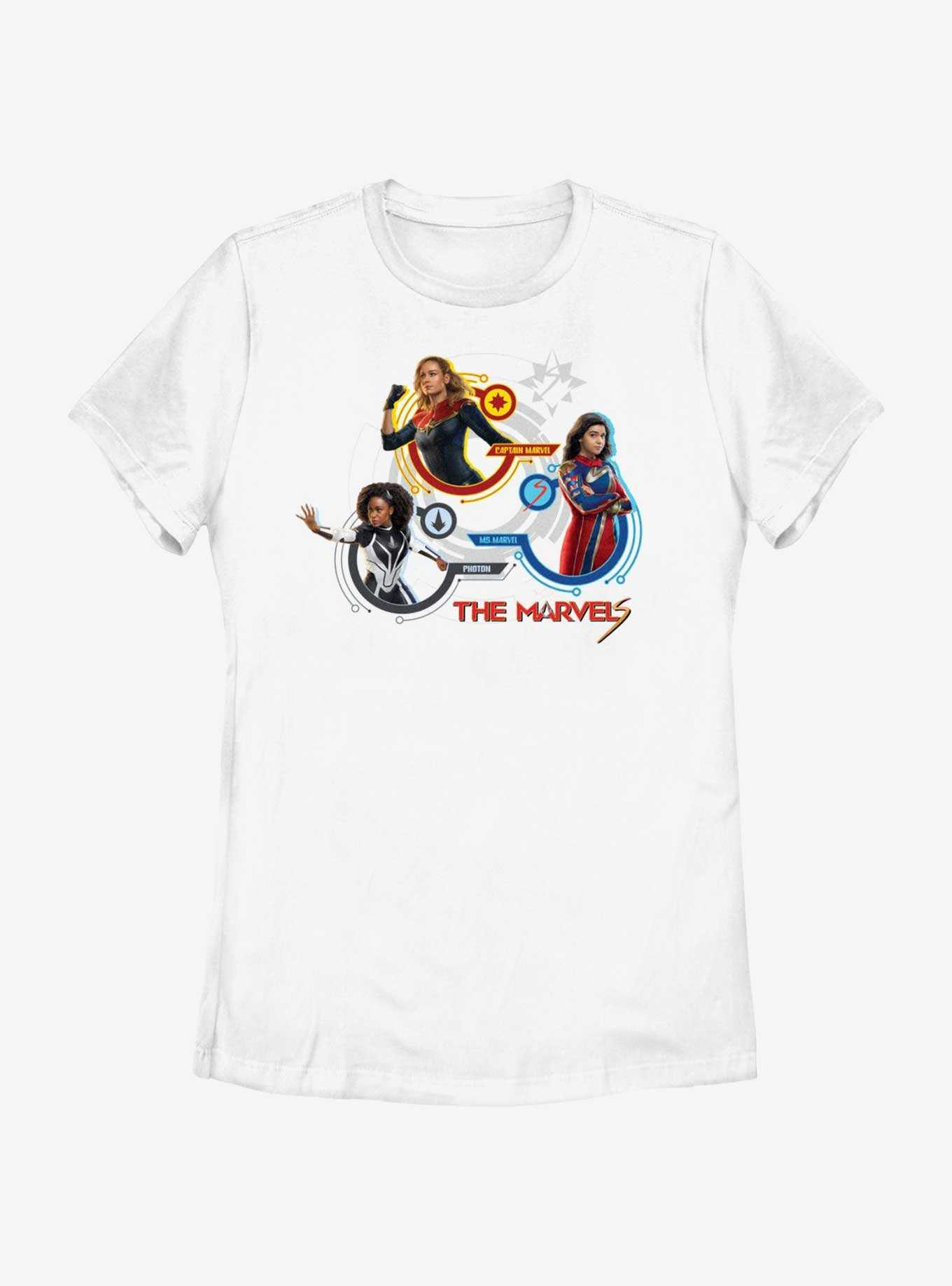 Marvel The Marvels The Marvel Team Womens T-Shirt, , hi-res