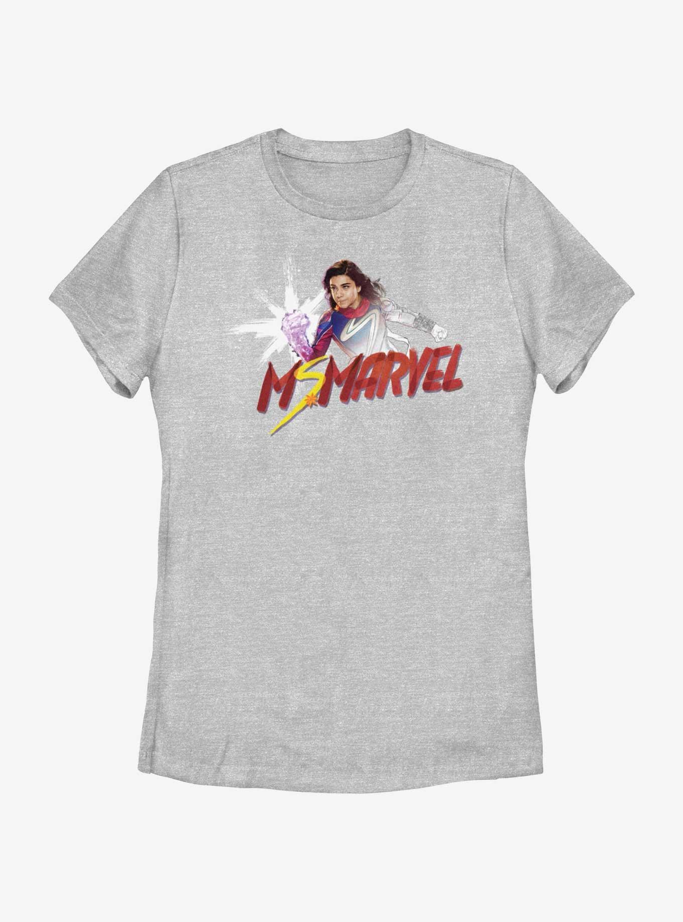 Marvel The Marvels Ms. Marvel Color Sketch Womens T-Shirt, , hi-res
