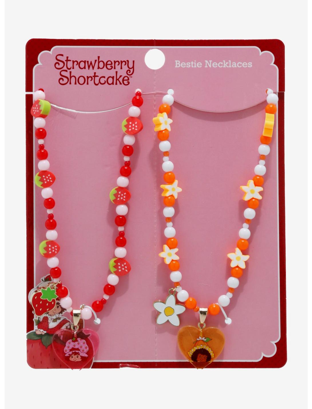 Strawberry Shortcake Orange Blossom Best Friend Beaded Necklace Set, , hi-res