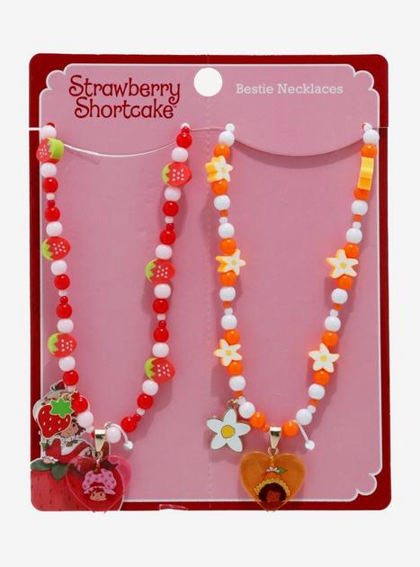 Strawberry Shortcake Orange Blossom Best Friend Beaded Necklace Set | Hot Topic