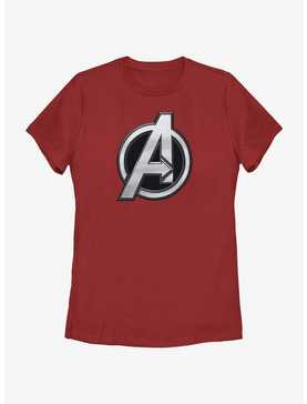 Marvel The Marvels Avengers Logo Womens T-Shirt, , hi-res