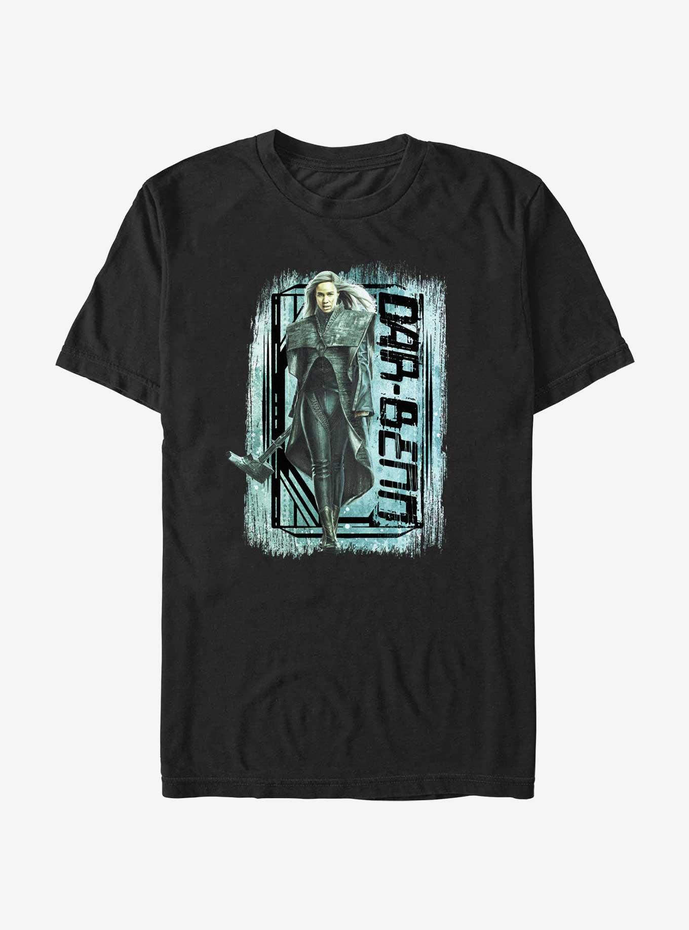 Marvel The Marvels Dar-Benn Poster T-Shirt, BLACK, hi-res