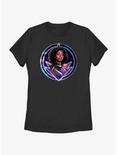 Marvel The Marvels Photon Galaxy Badge Womens T-Shirt, BLACK, hi-res