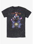 Marvel The Marvels Fabulous Marvels Mineral Wash T-Shirt BoxLunch Web Exclusive, BLACK, hi-res