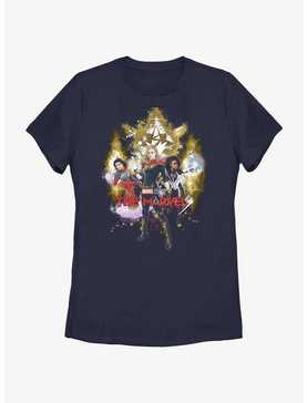 Marvel The Marvels Splatter Power Womens T-Shirt BoxLunch Web Exclusive, , hi-res