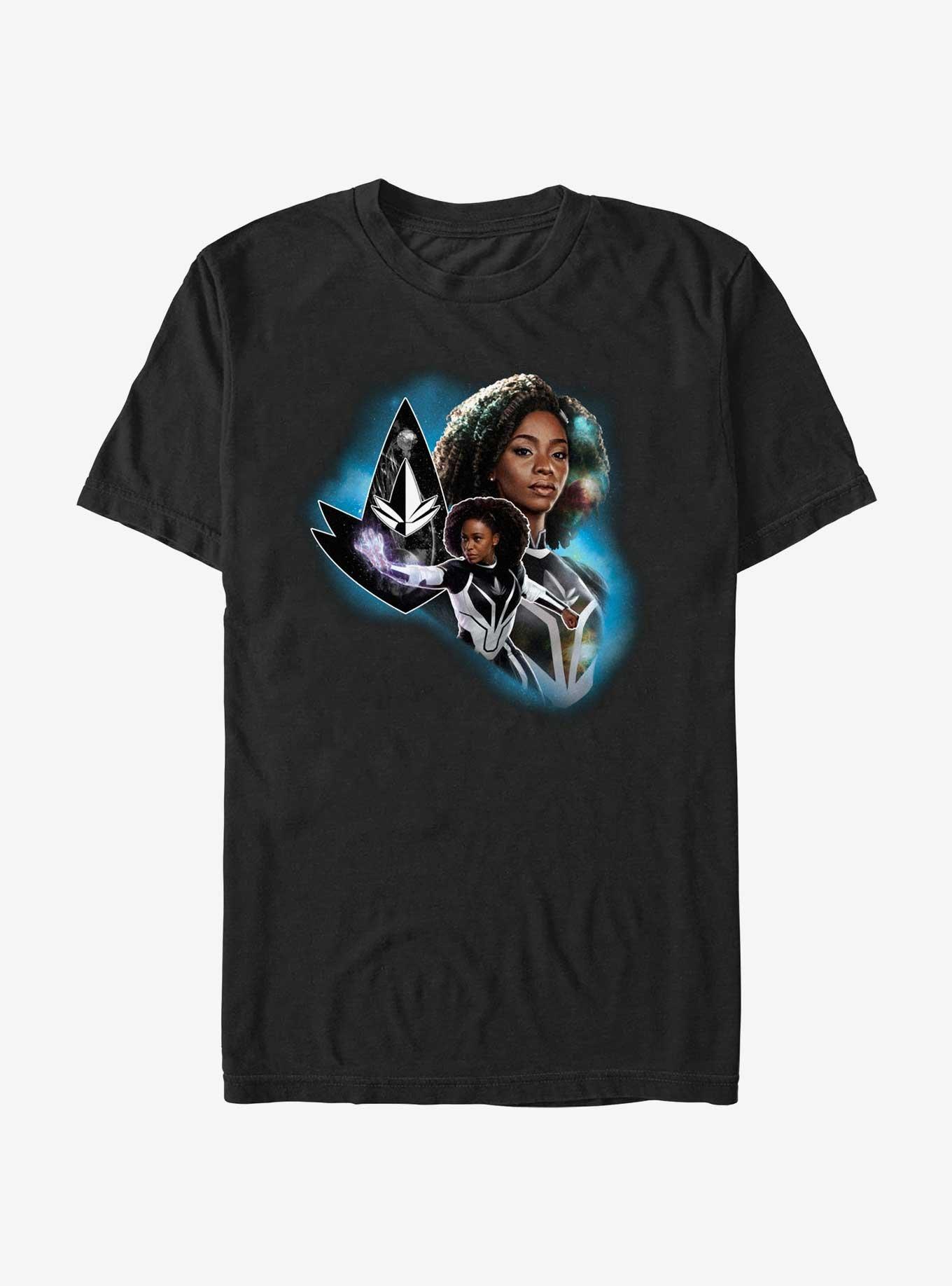 Marvel The Marvels Photon Hero Bust T-Shirt, , hi-res