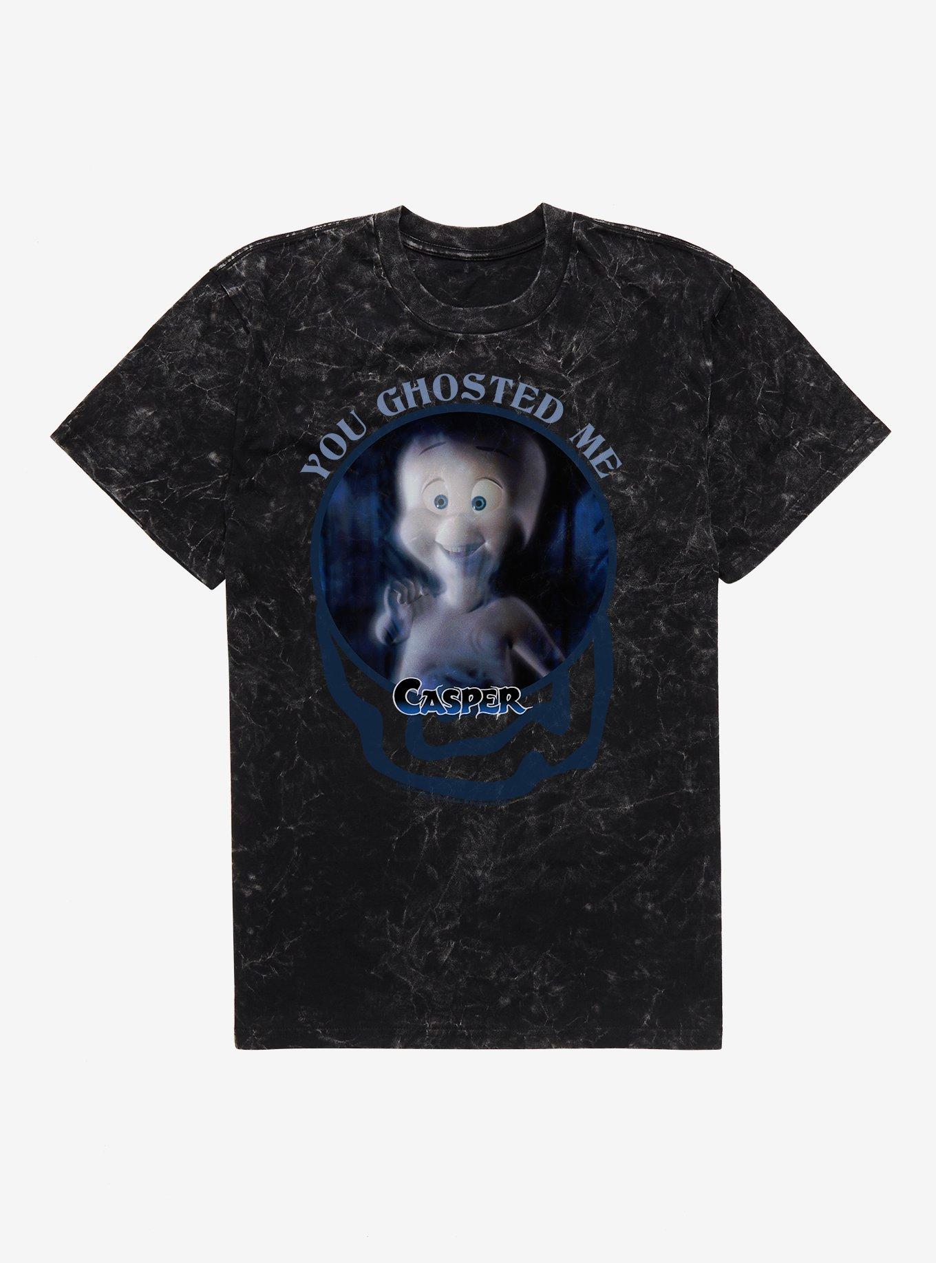 Casper You Ghosted Me Mineral Wash T-Shirt, BLACK MINERAL WASH, hi-res