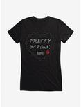 Bratz Pretty N Punk Chain Heart Girls T-Shirt, BLACK, hi-res